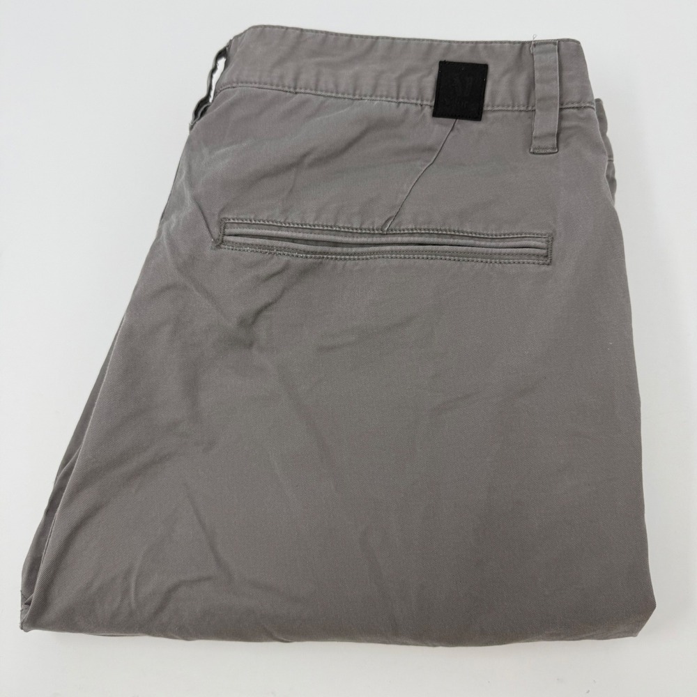 Vuori Aim Pant Mens 36x30 Charcoal Grey Cotton Blend Chino Trousers V433